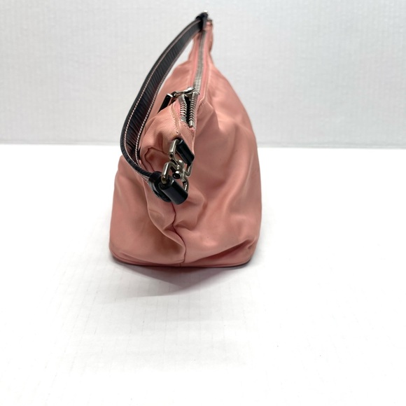 Prada Tessuto Nylon Pochette Bag Pink - Picture 5 of 11